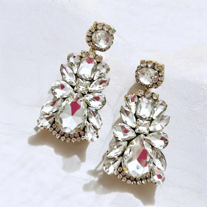 Crystal Rhinestone Chandelier Earrings